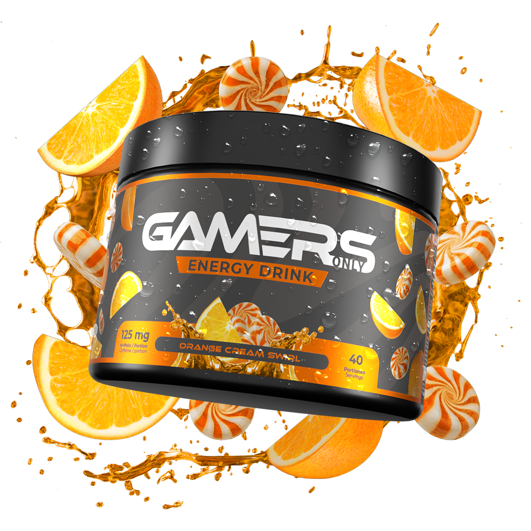 Energy Drink Orange Cream Swirl